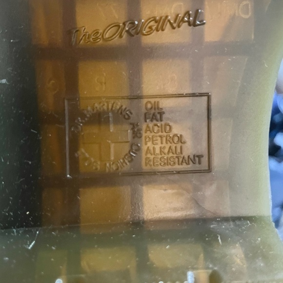 Dr. Martens Women's 1460 Smooth Leather Lace Up Boots, Size 10 - Picture 9 of 11